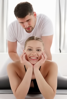 Mia Split Drilled Hard In Her Wet Pussy In Yoga Studio